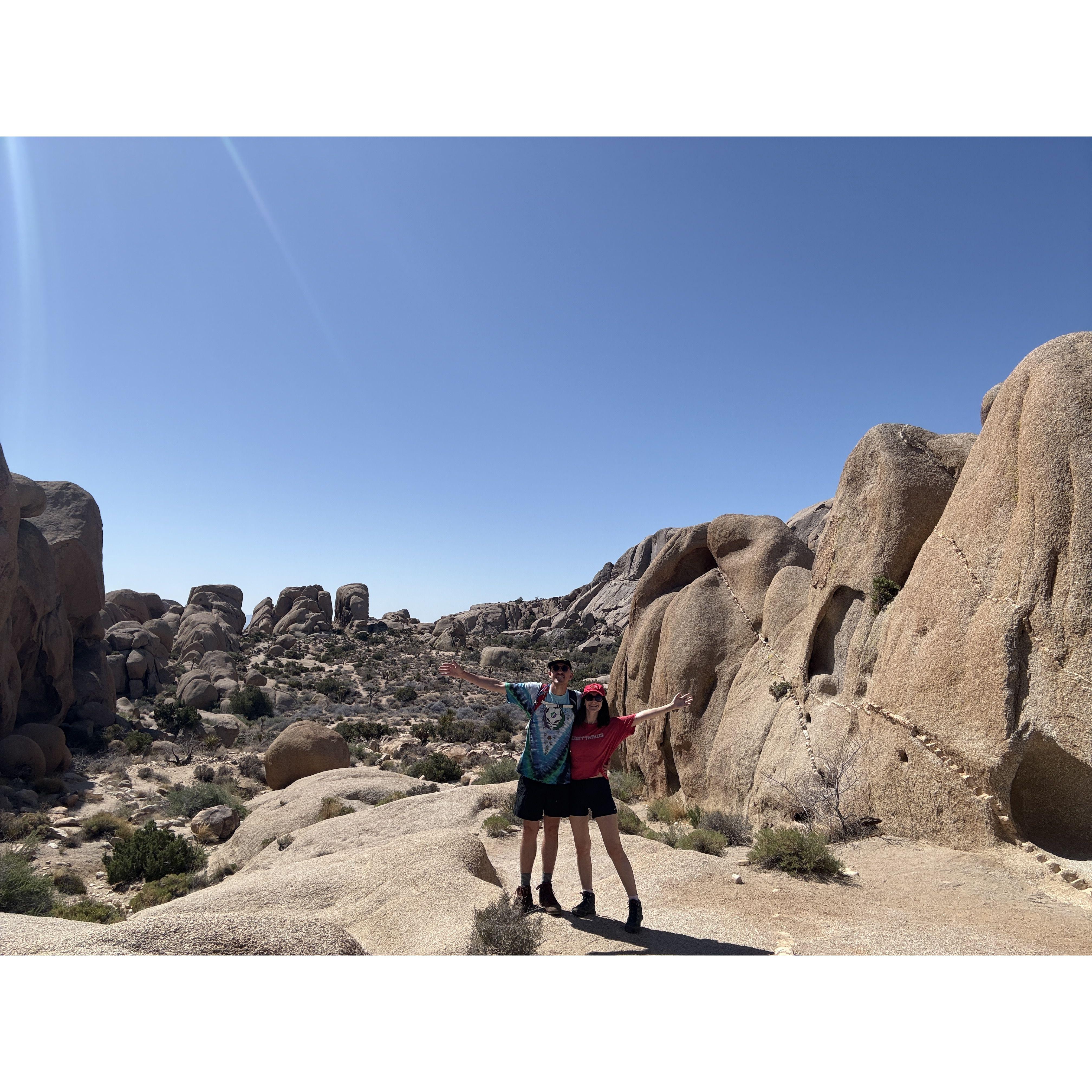 May 2025 Jacob's first time in Joshua Tree NP