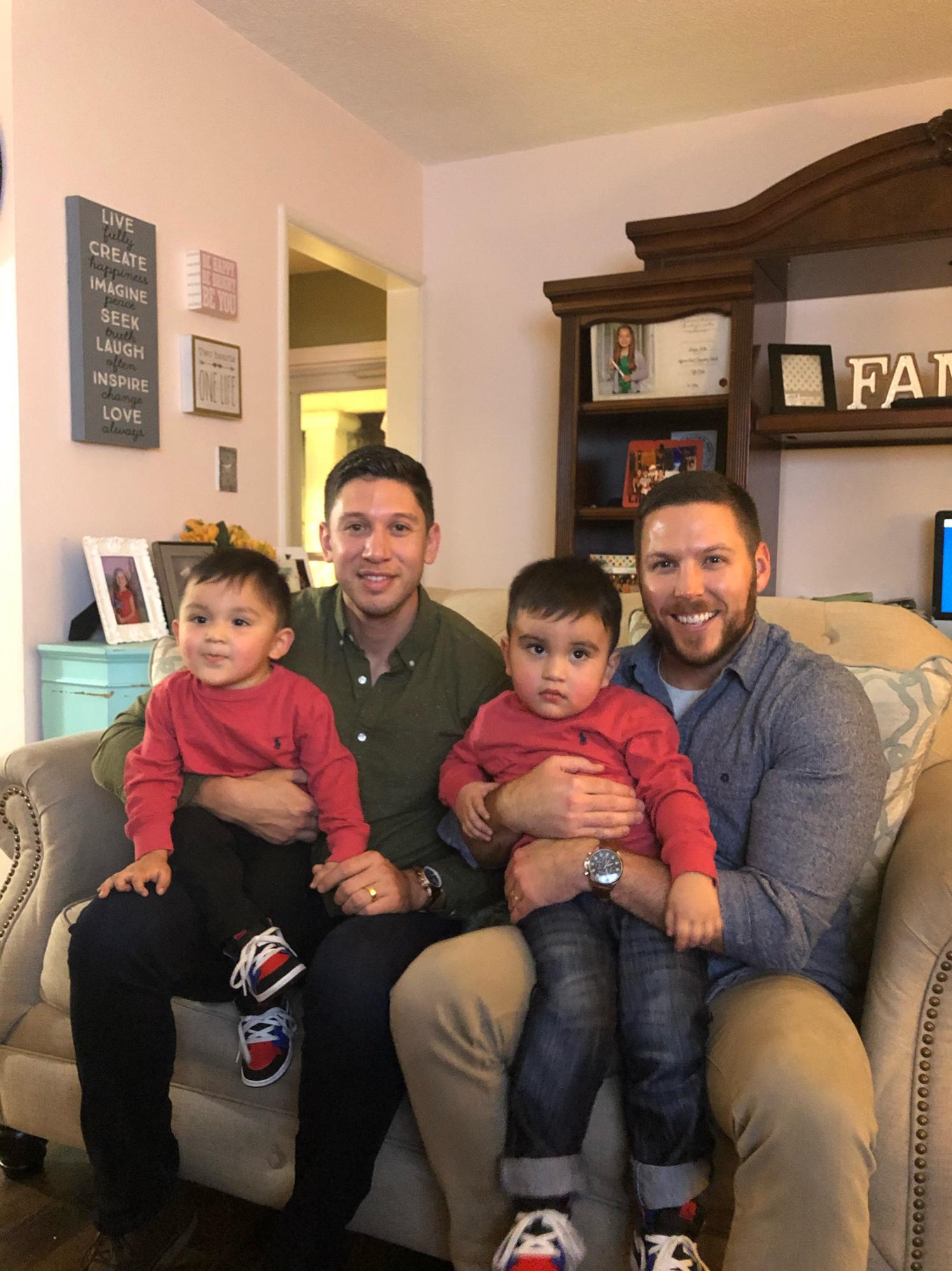 Robert's twin nephews!