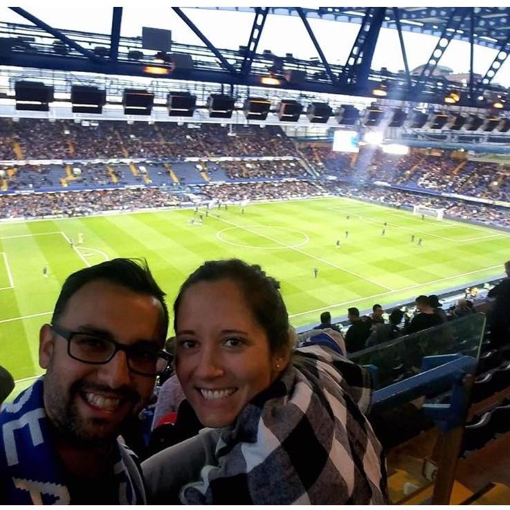 Futbol match in London; Chelsea vs. Man City!