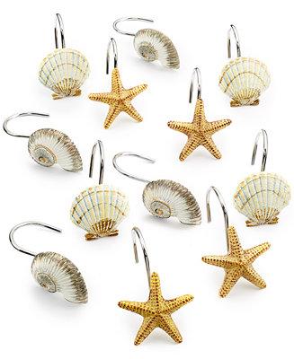 Antigua Shower Curtain Hooks