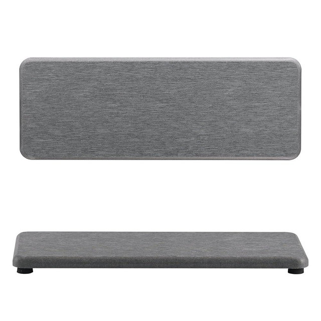 NiuYichee 2 PCS Bathroom Sink Vanity Trays(8.66" * 3.15"), Diatomaceous Earth Coasters, Kitchen Soap Tray, Water Absorbing Stone Used for Hand Soap & Plants & Cosmetic Bottles in The Modern Home