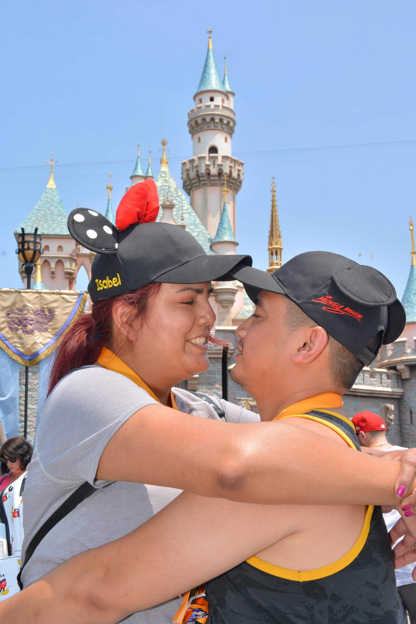 He asked, "Will you marry me?" she said ..."yes"
