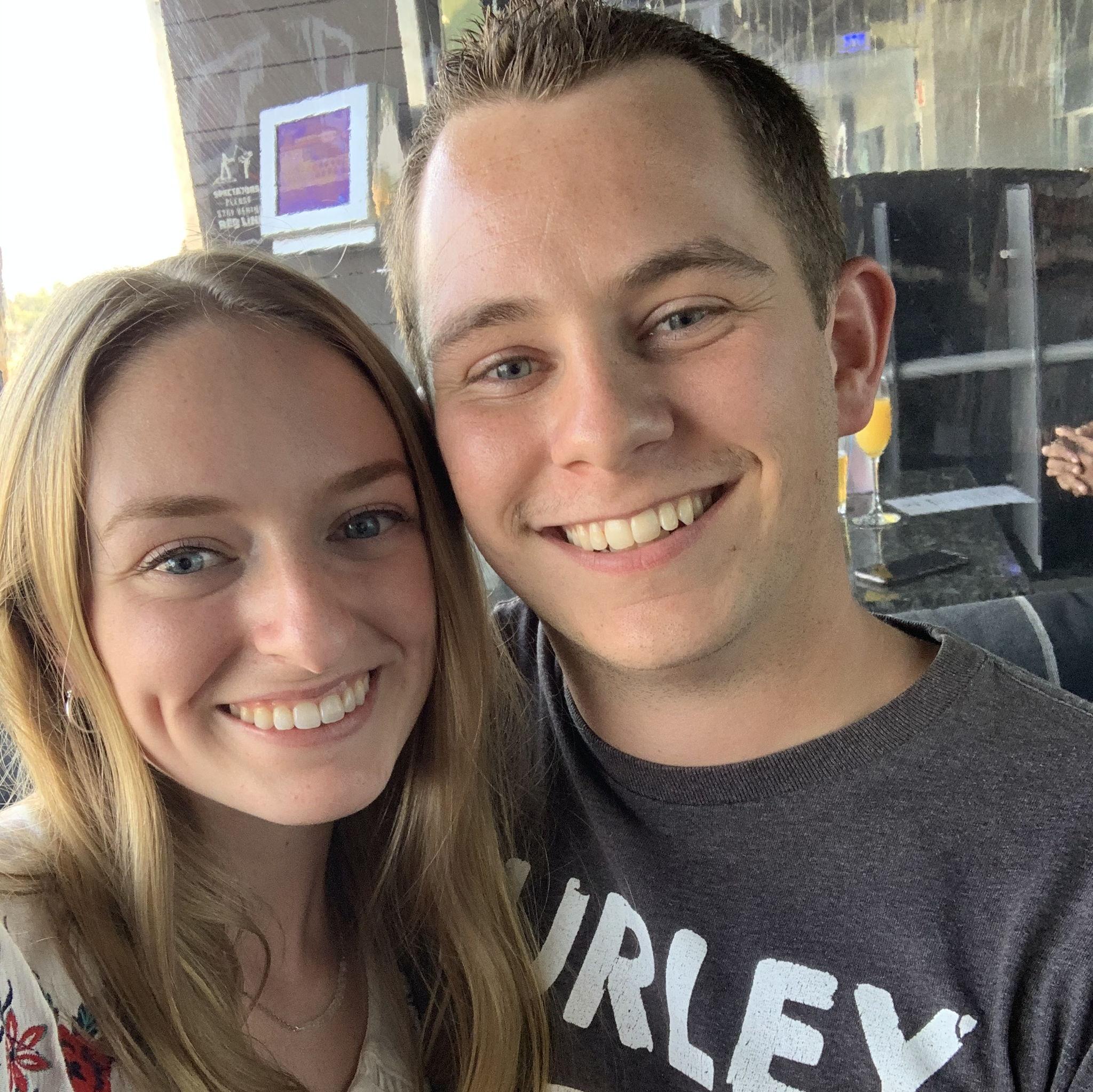 This was from our first date at Topgolf!