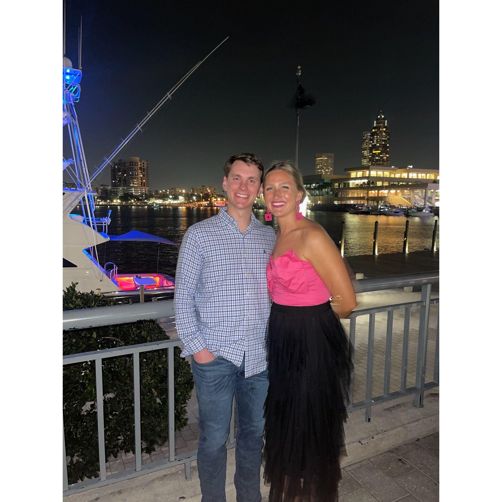 Celebrating Claire and Riley in Tampa