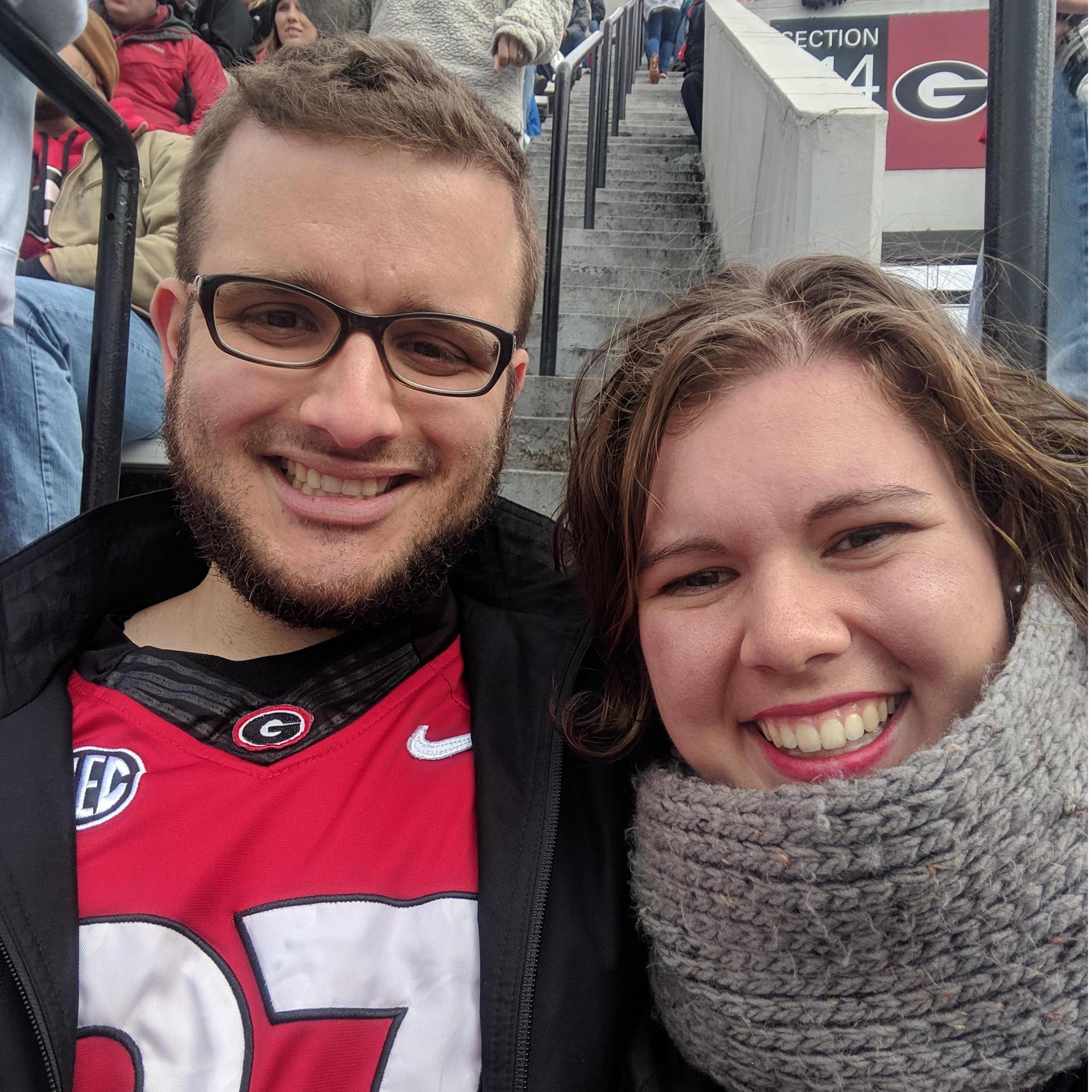 A UGA-GT Football Game