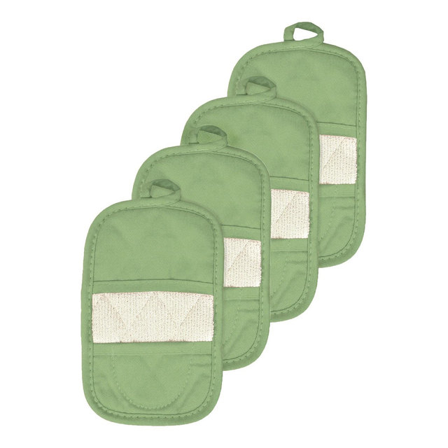 John Ritzenthaler Co. Pot Holder Mitz, Set of Four, Cactus