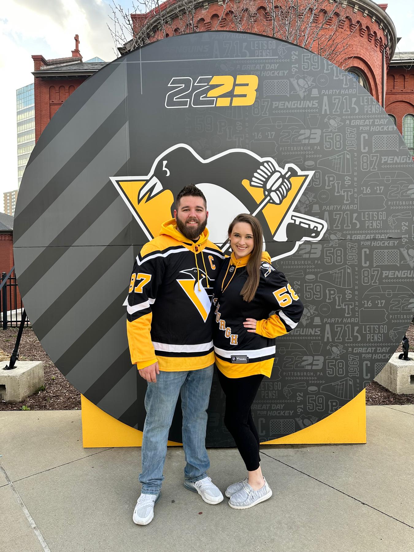 Makayla’s first NHL game in Pittsburgh 🏒⛸️🐧 February 2023