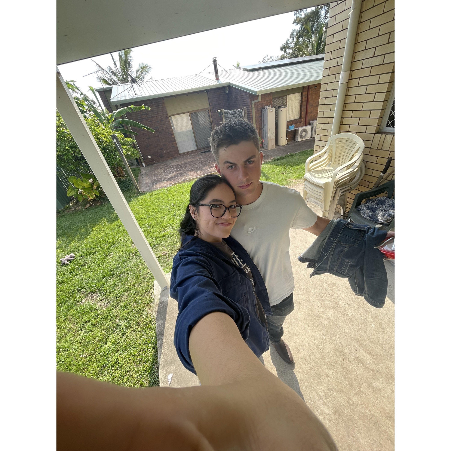 First photo as boyfriend & girlfriend