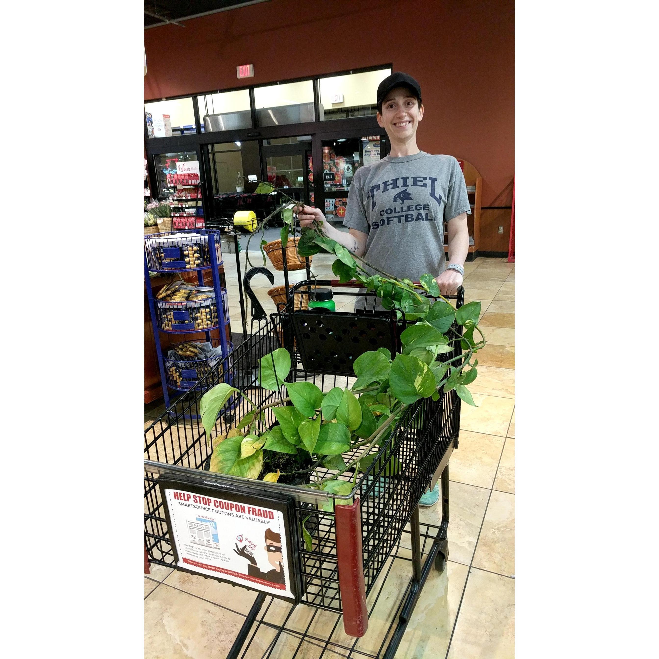 We have a house plant problem... and we're both enablers.
