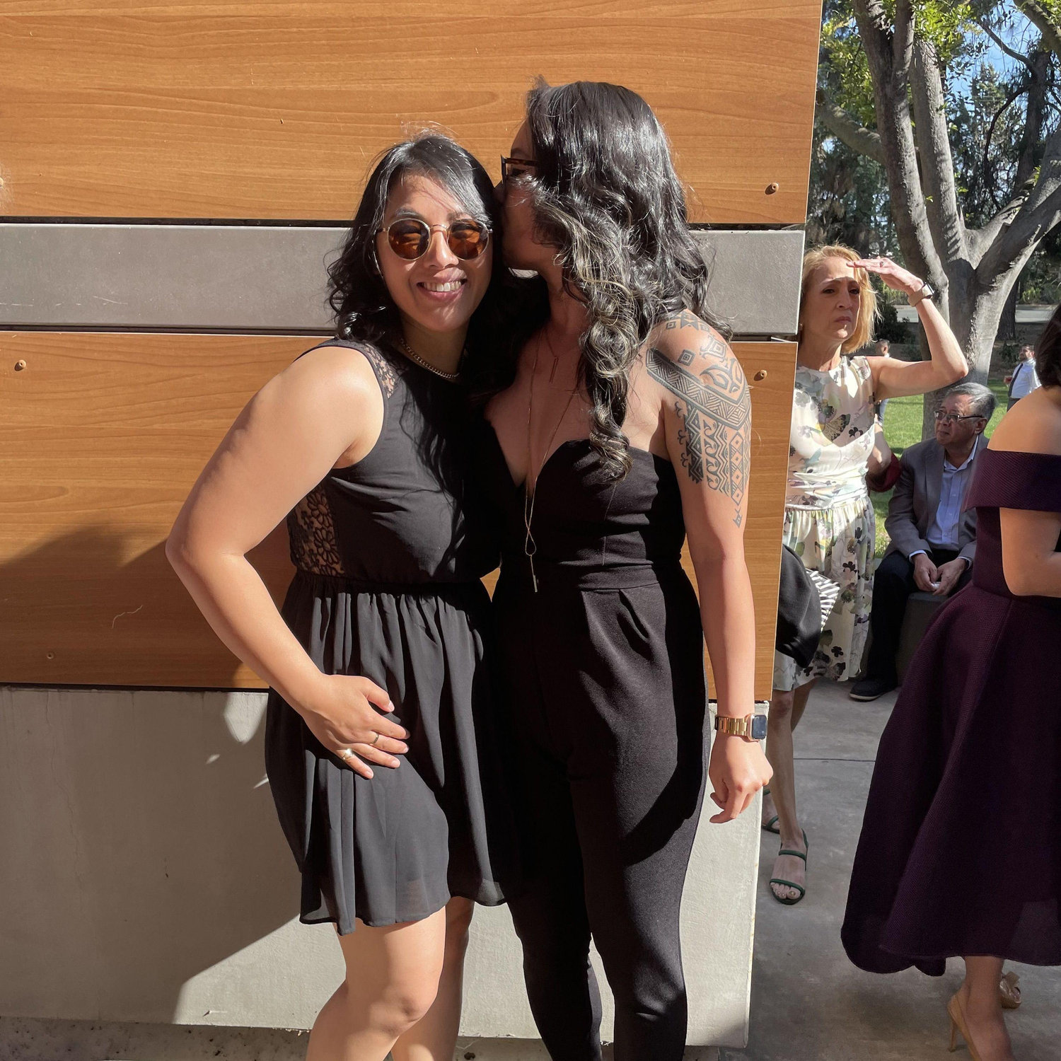 We dress up sometimes!