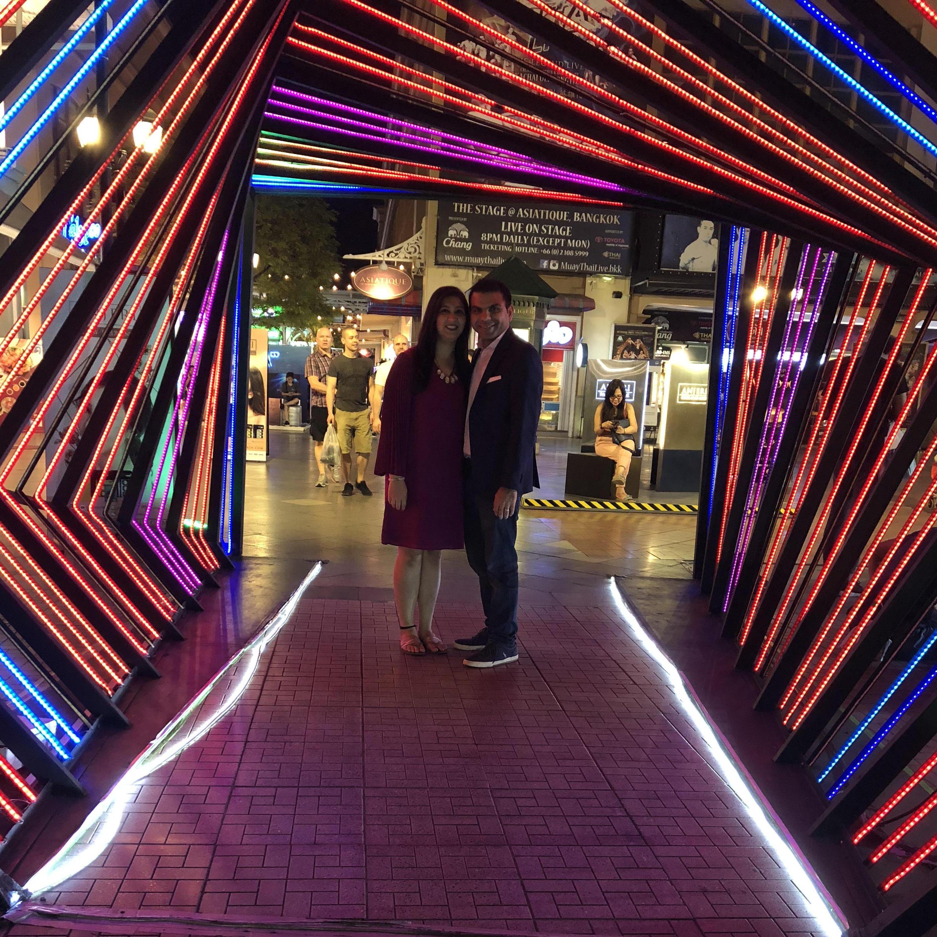 Cool Tunnel in Bangkok, Thailand
