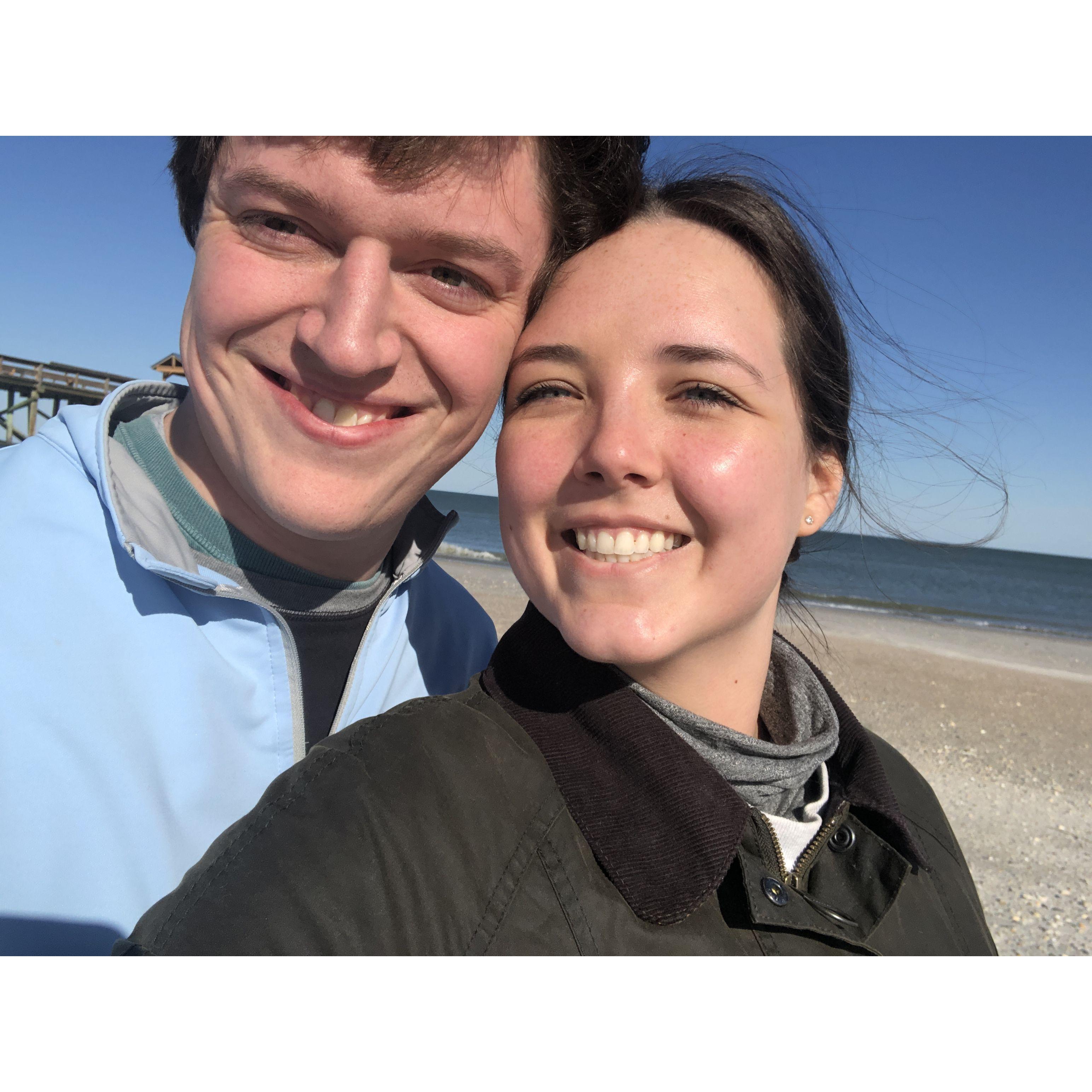 First time visiting Joe's family on Amelia Island (2020)