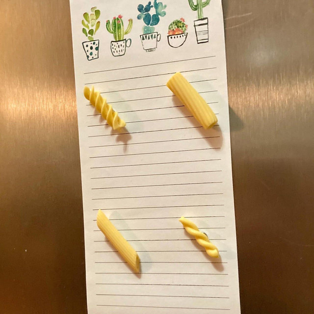 Pasta Magnets- Set of 4