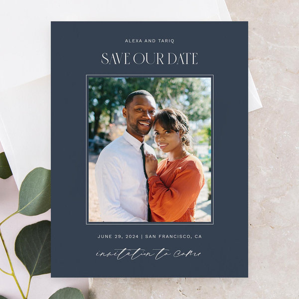Zola Save The Dates - Roberts Photo
