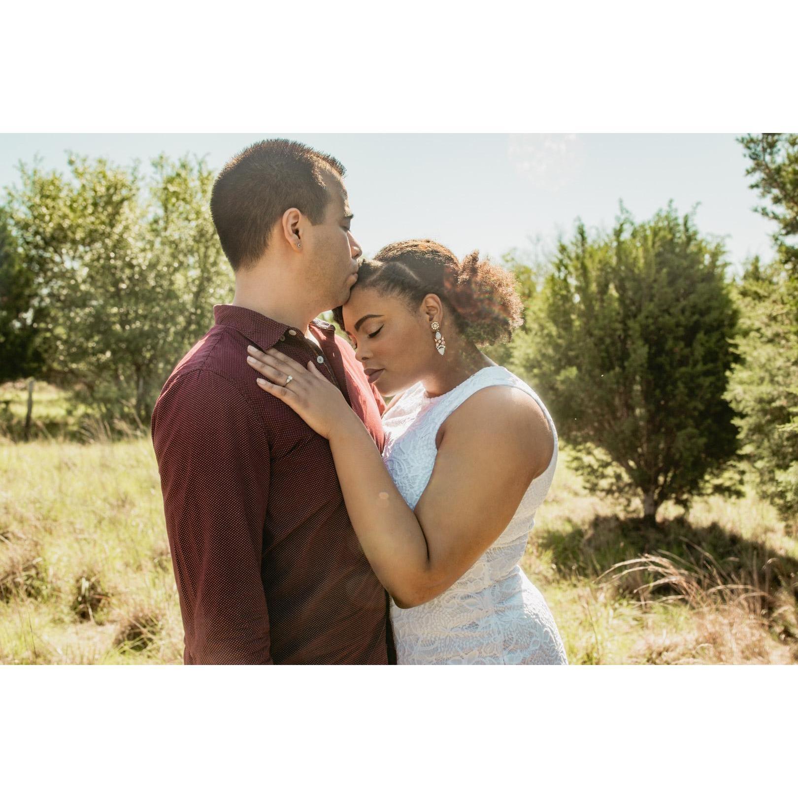 Nothing is as sweet as a forehead kiss