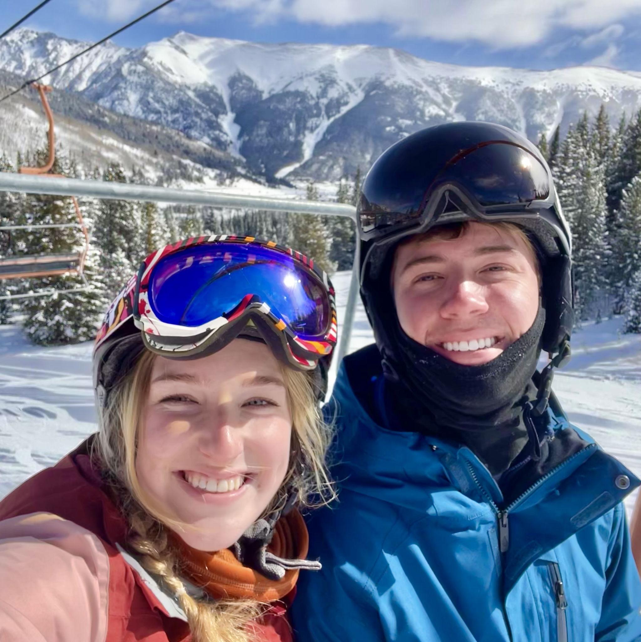 Cooper's first time in Colorado!