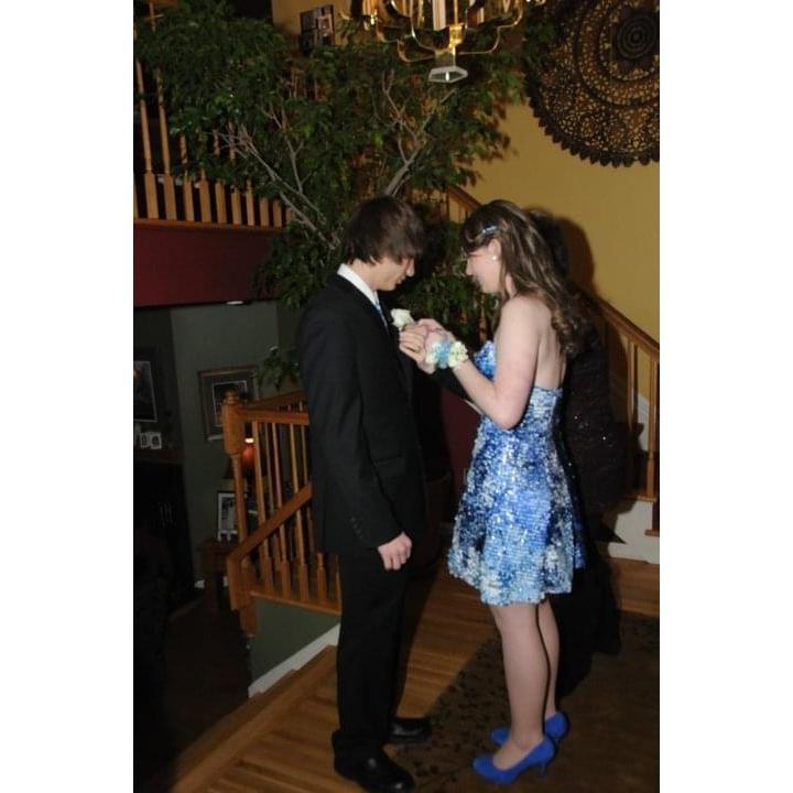 Our first picture together for Chris's Junior Formal.