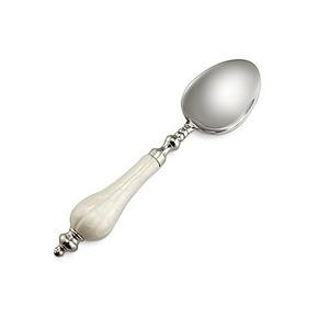 Julia Knight Peony Serving Spoon in Snow