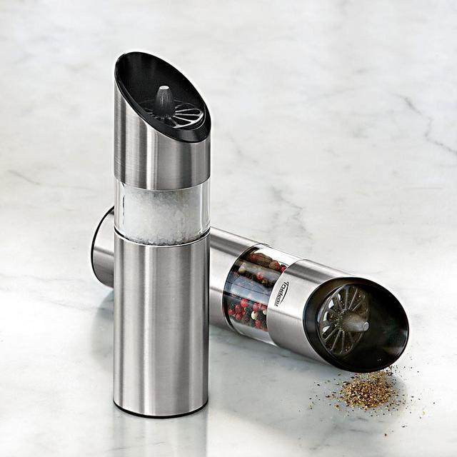 Trudeau Graviti Electric Salt & Pepper Mill Set