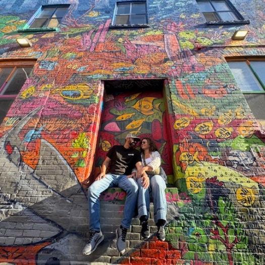 Graffiti Alley in Toronto, taken by close friend Corey Winnicki (September 2025)