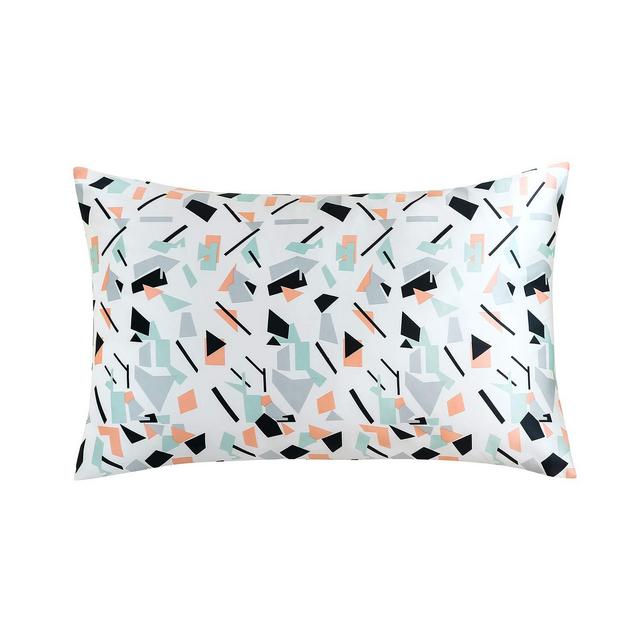 TOPP TEXTILE - ZIMASILK 100% Pure Silk Pillowcase for Hair and Skin Health, Floral Print,1pc (Queen20''x30'', pattern16)