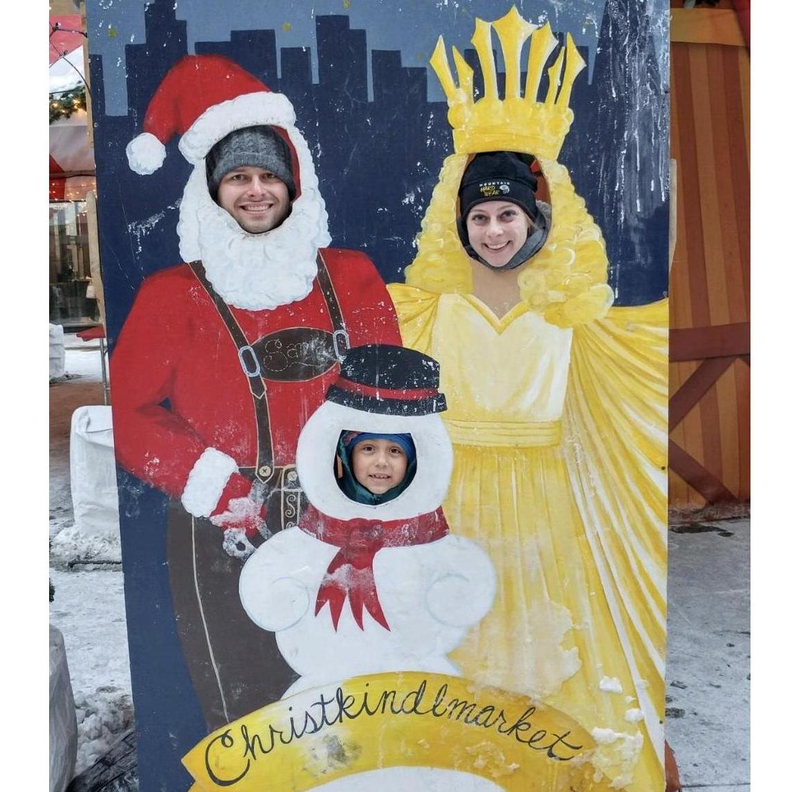 Christkindlmarket, 2016 with Violeta