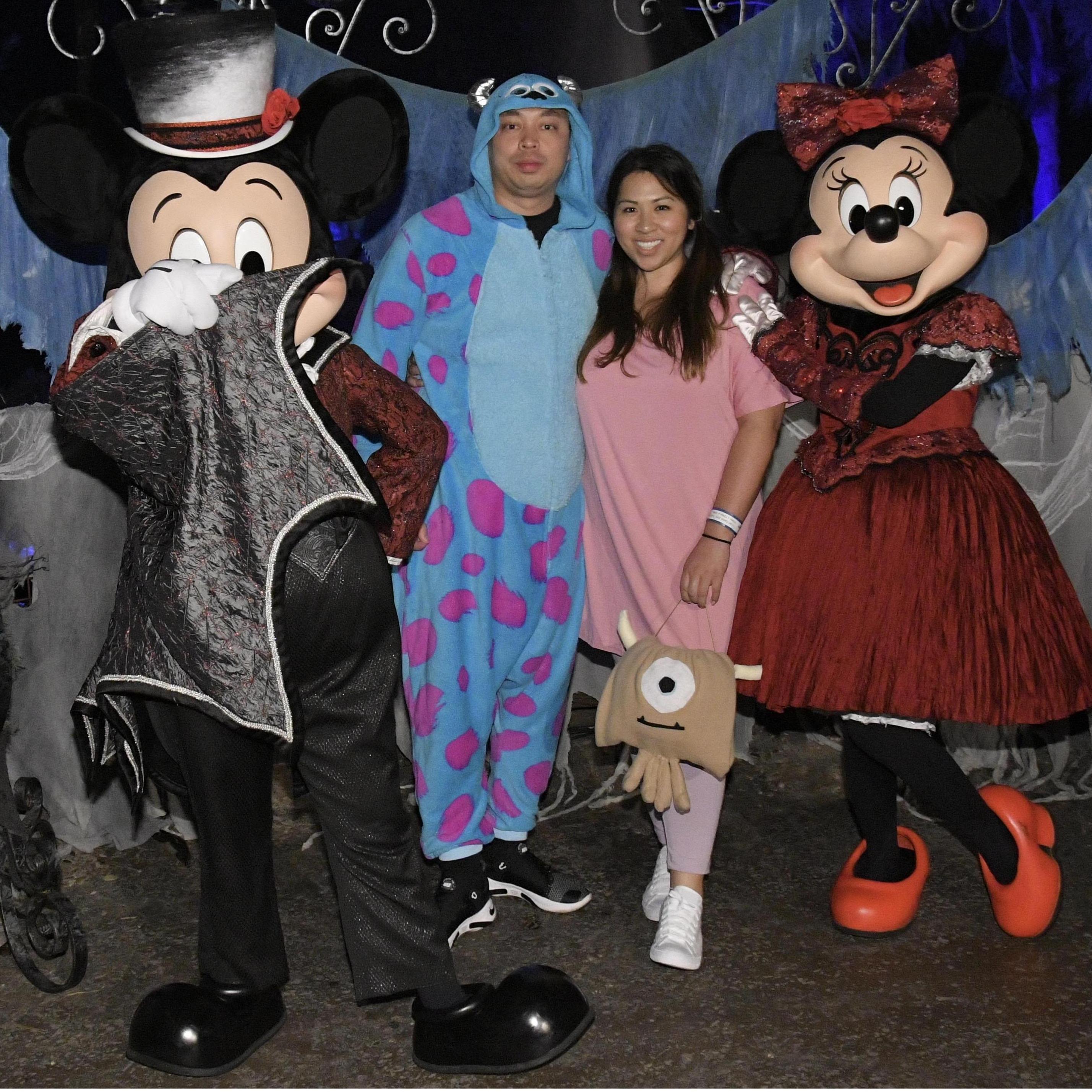 Sully & Boo at the Oogie Boogie Bash @ DCA | October 2019