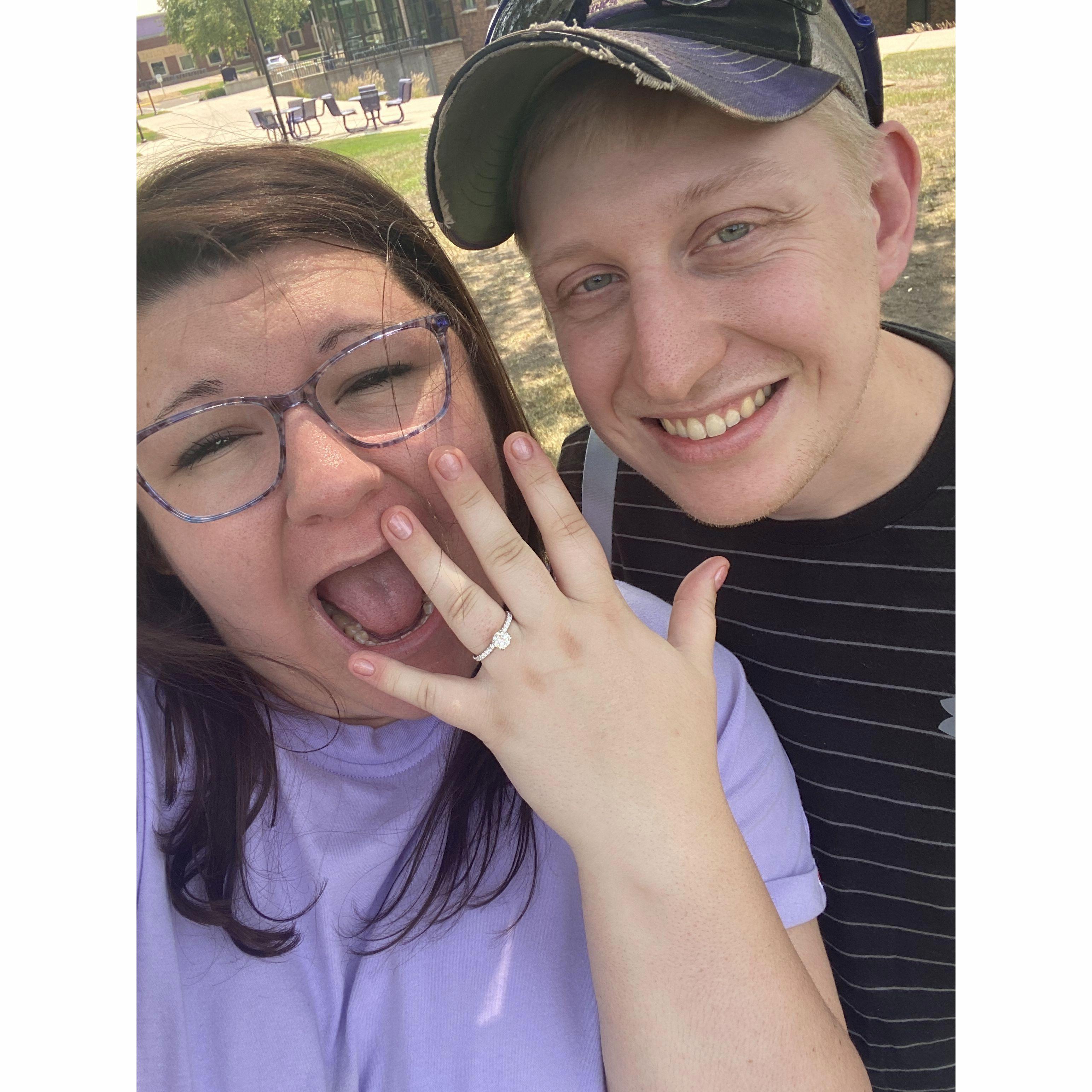 When we decided on forever!