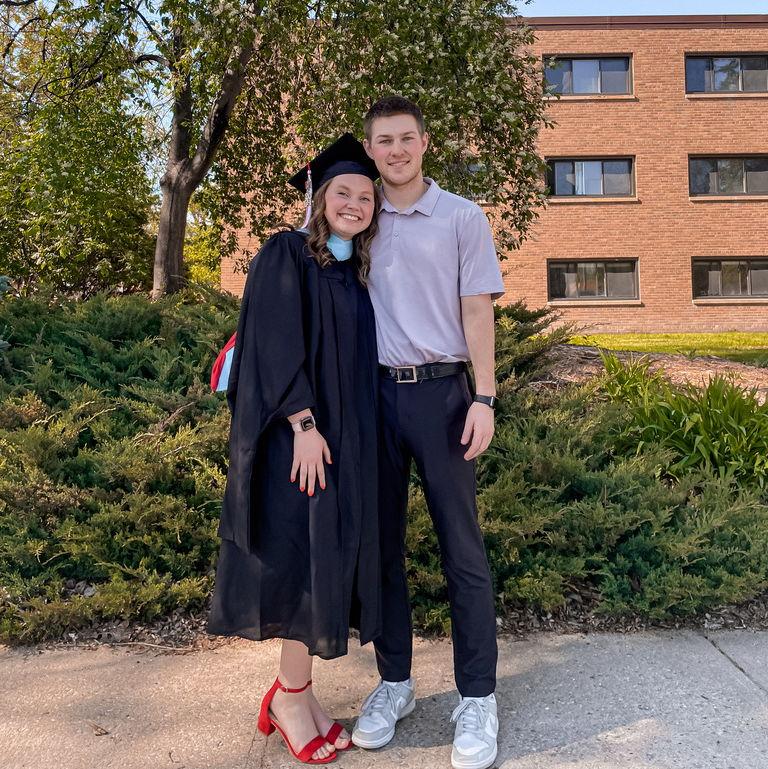 5/9/2024 Jensen's Grad School MSUM Graduation - finally an SLP!
