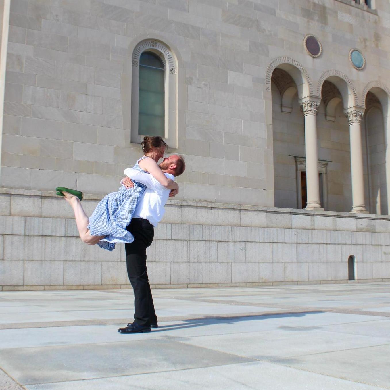 April 2, 2021 - Photos at the Basilica of the National Shrine