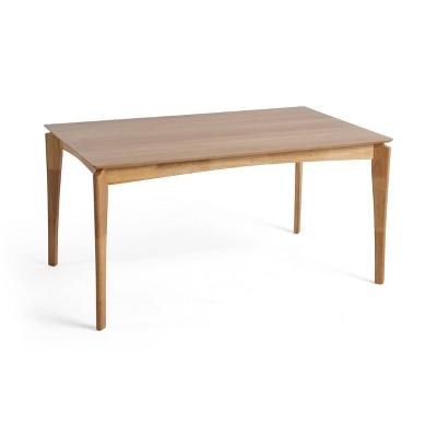59" Wren Rectangle Mid Century Dining Table Natural Oak - Christopher Knight Home