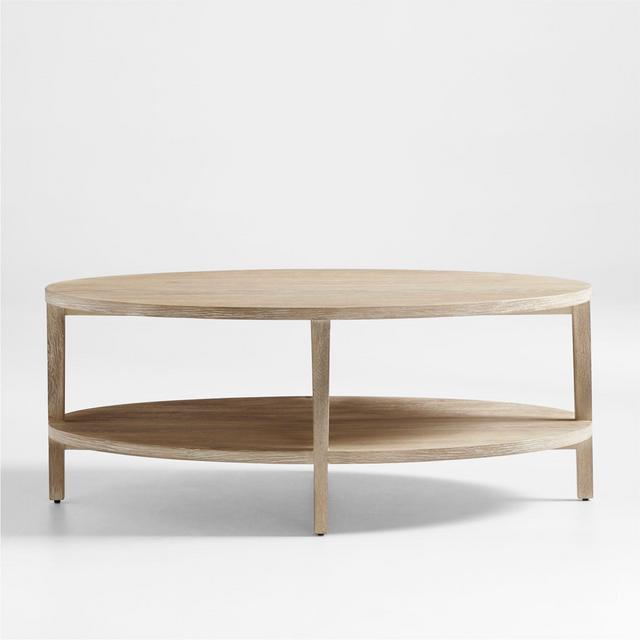 Clairemont Oval Natural 48" Coffee Table