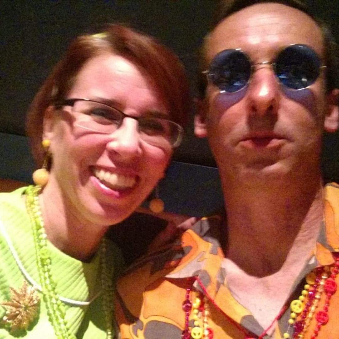 1960s  themed New Year's Eve party