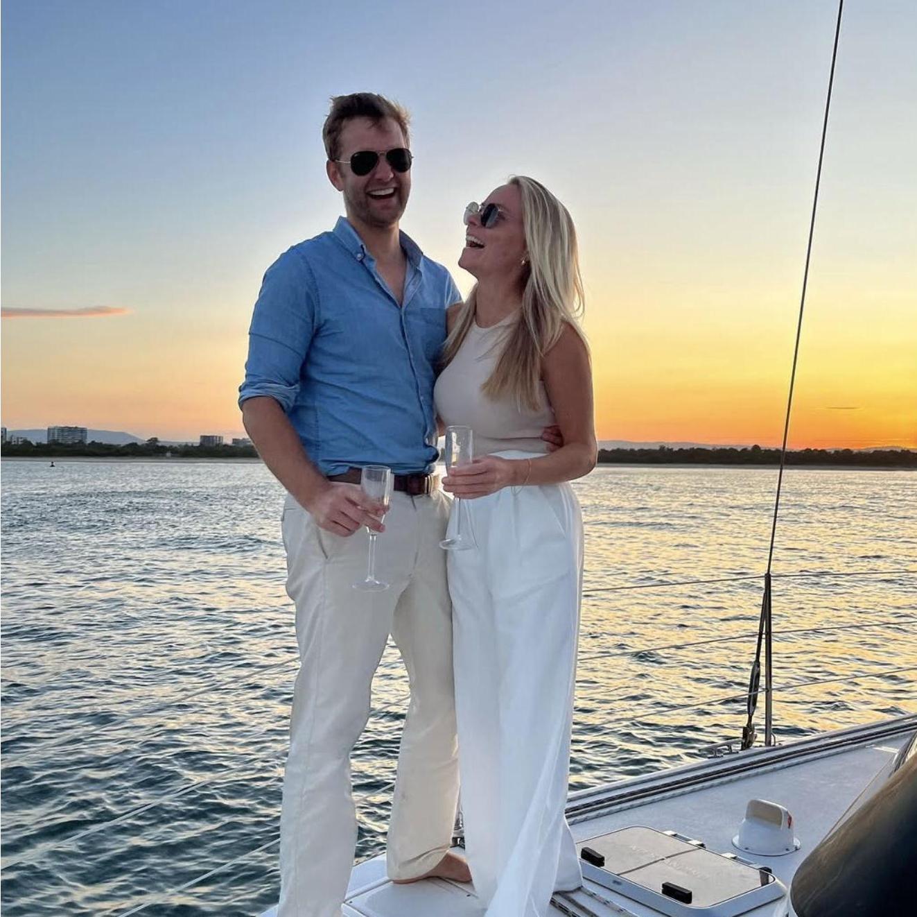 Seb surprised Ava with a sailing cruise for her bday and hit the mark. Might be why we're such a happy couple.