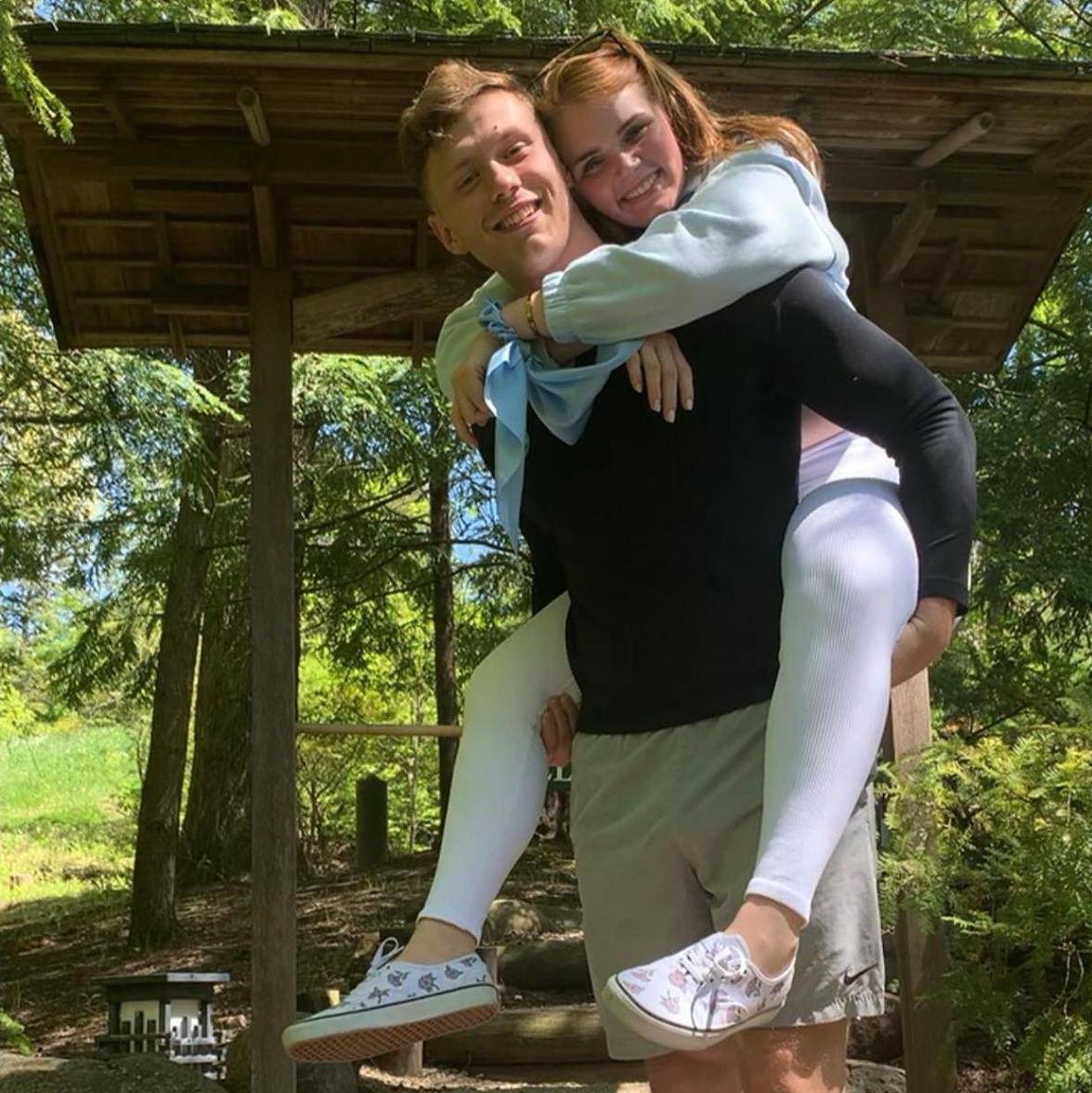 This photo was taken on our first trip to Cody's hometown of Rockford, Illinois. We decided last minute to visit the Anderson Japanese Garden and it was more than worth it!