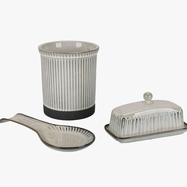 Colonnade Stoneware Kitchen Set