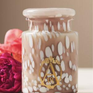 Apothecary 18 Floral Peony Blush Glass Jar Candle