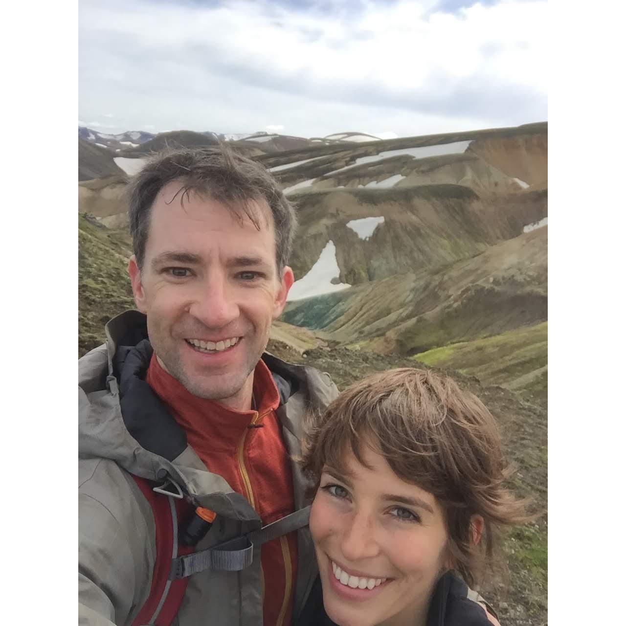 Hiking in Iceland!