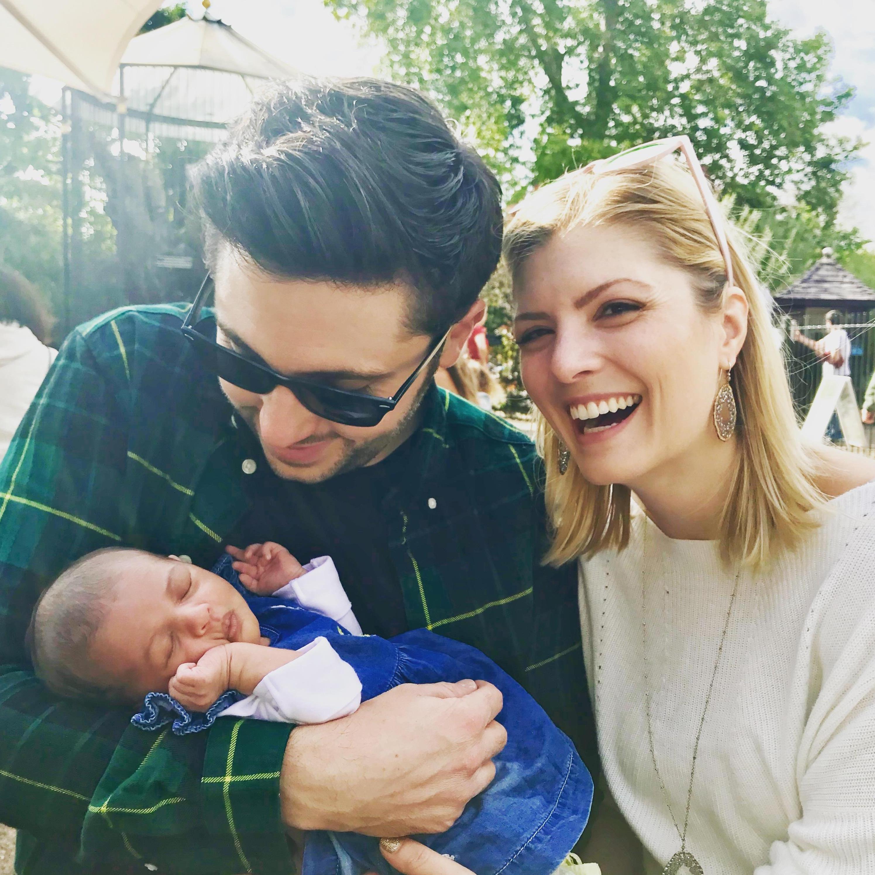 Meeting baby Elodie together in London
2018