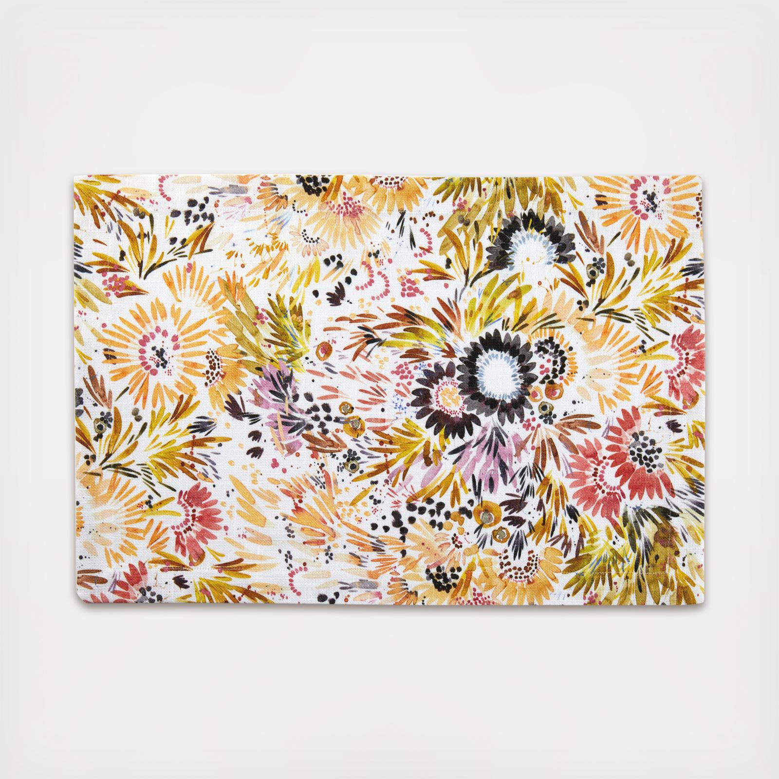 Tableau, Natures Spray Placemat, Set of 6 Zola