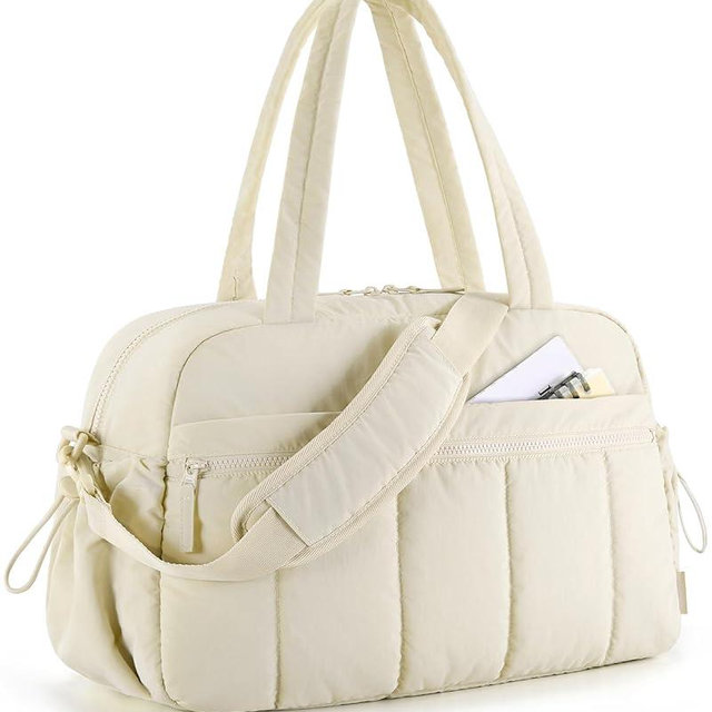 BAGSMART Gym Bag for Women, Duffle Bag for Travel with Wet Pocket, Carry on Weekender Bags for Women, Water Resistant Travel Bag Duffel Bag