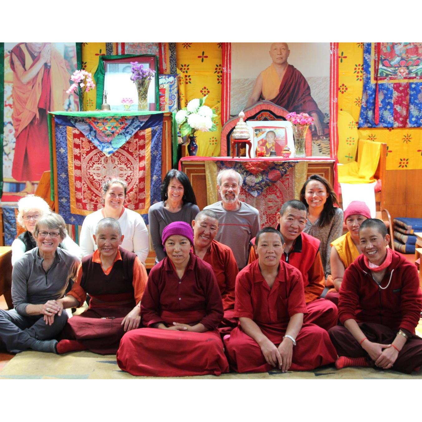 Dr. Bruce's yoga clinic, Nepal