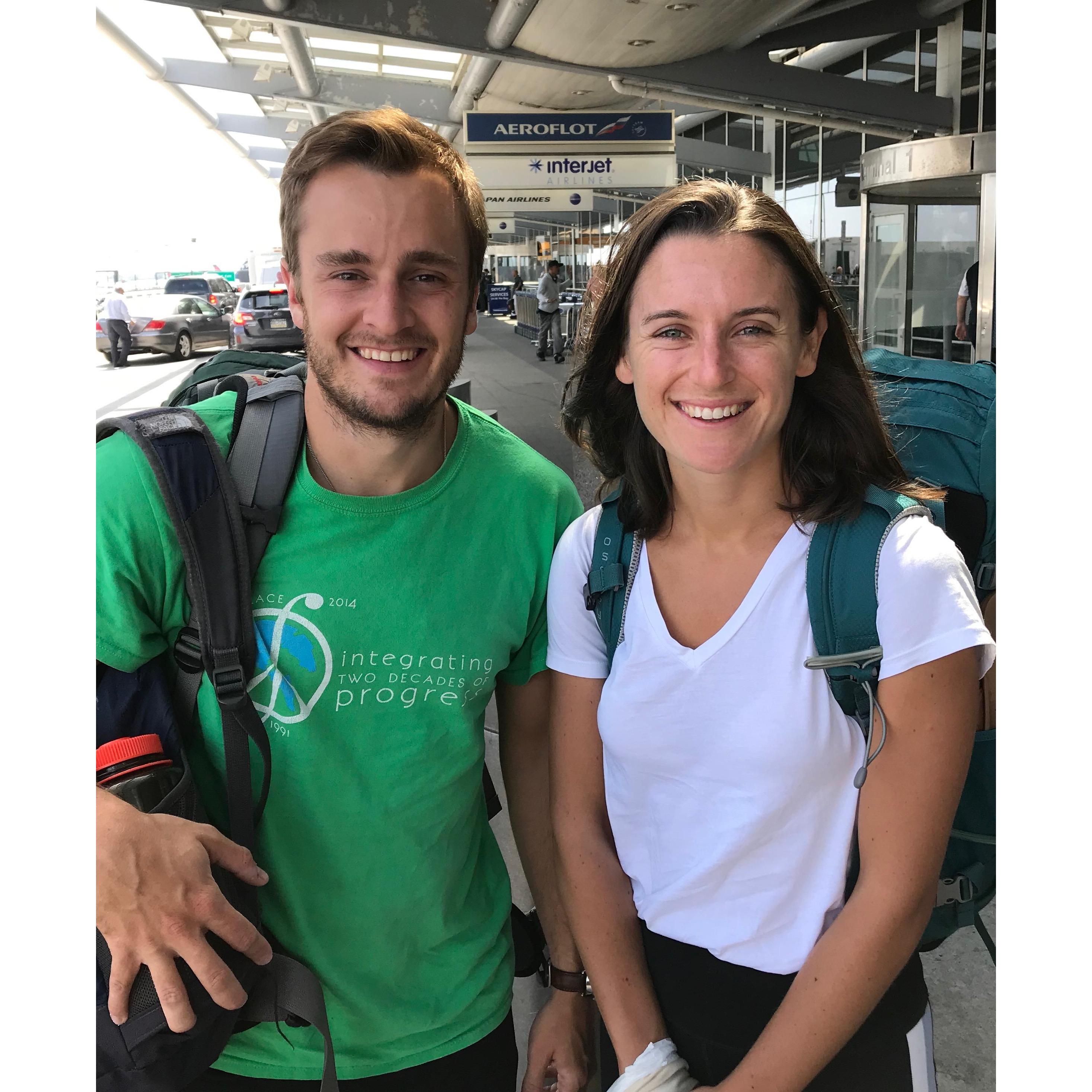 Flight to Russia, August 2019