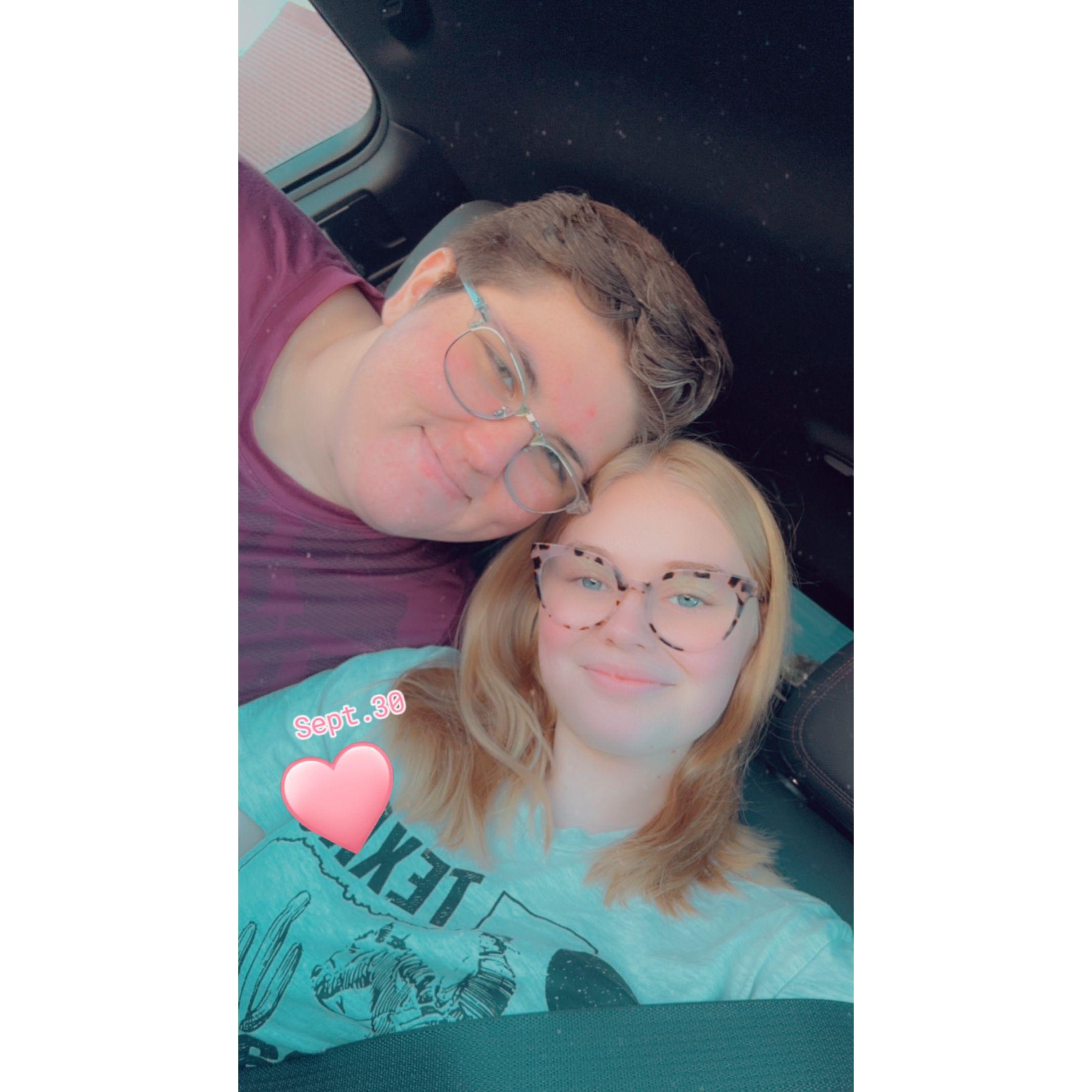 From our 6 month anniversary