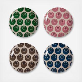Royale Melamine Dinner Plate, Set of 4
