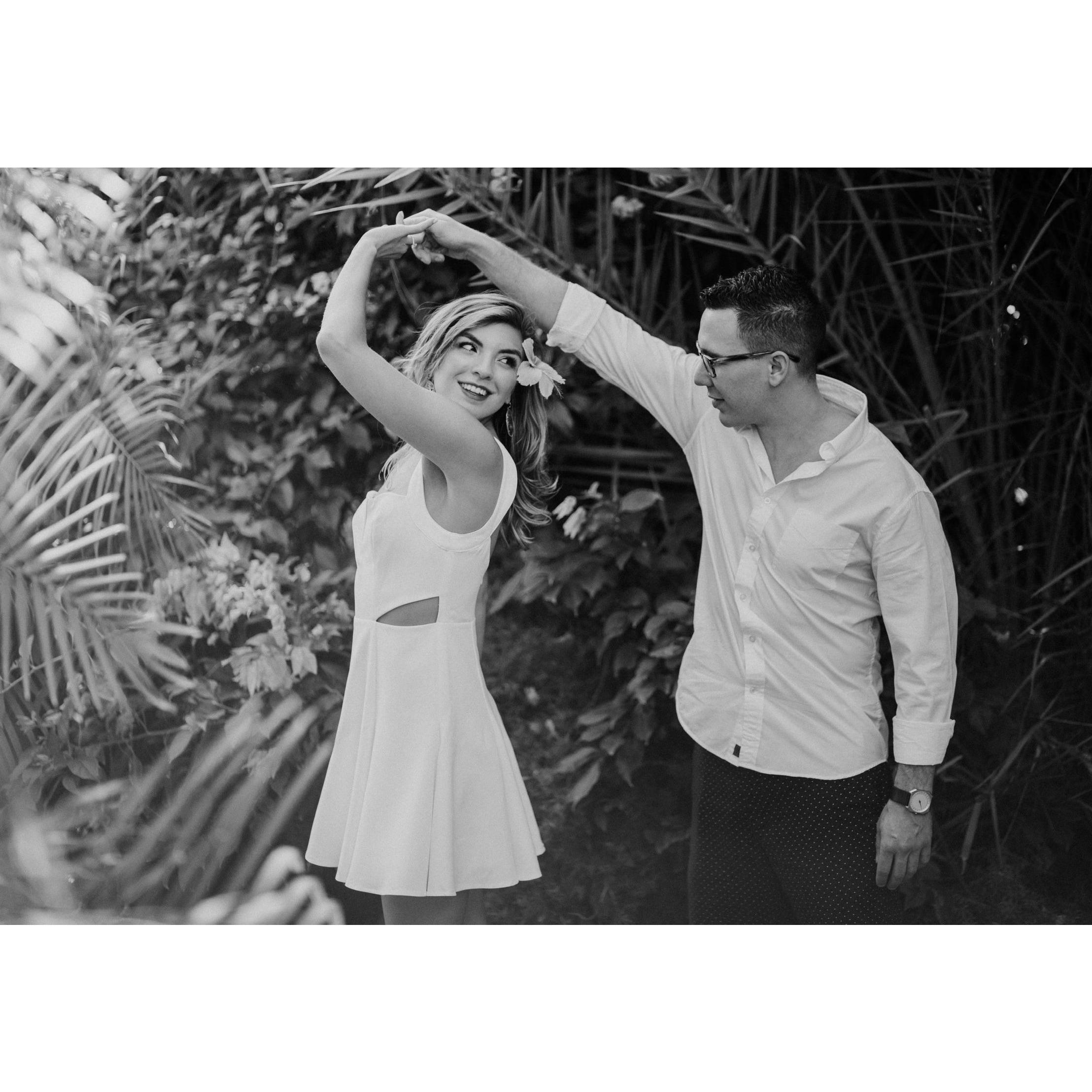 Surprise Engagement Shoot in Antigua