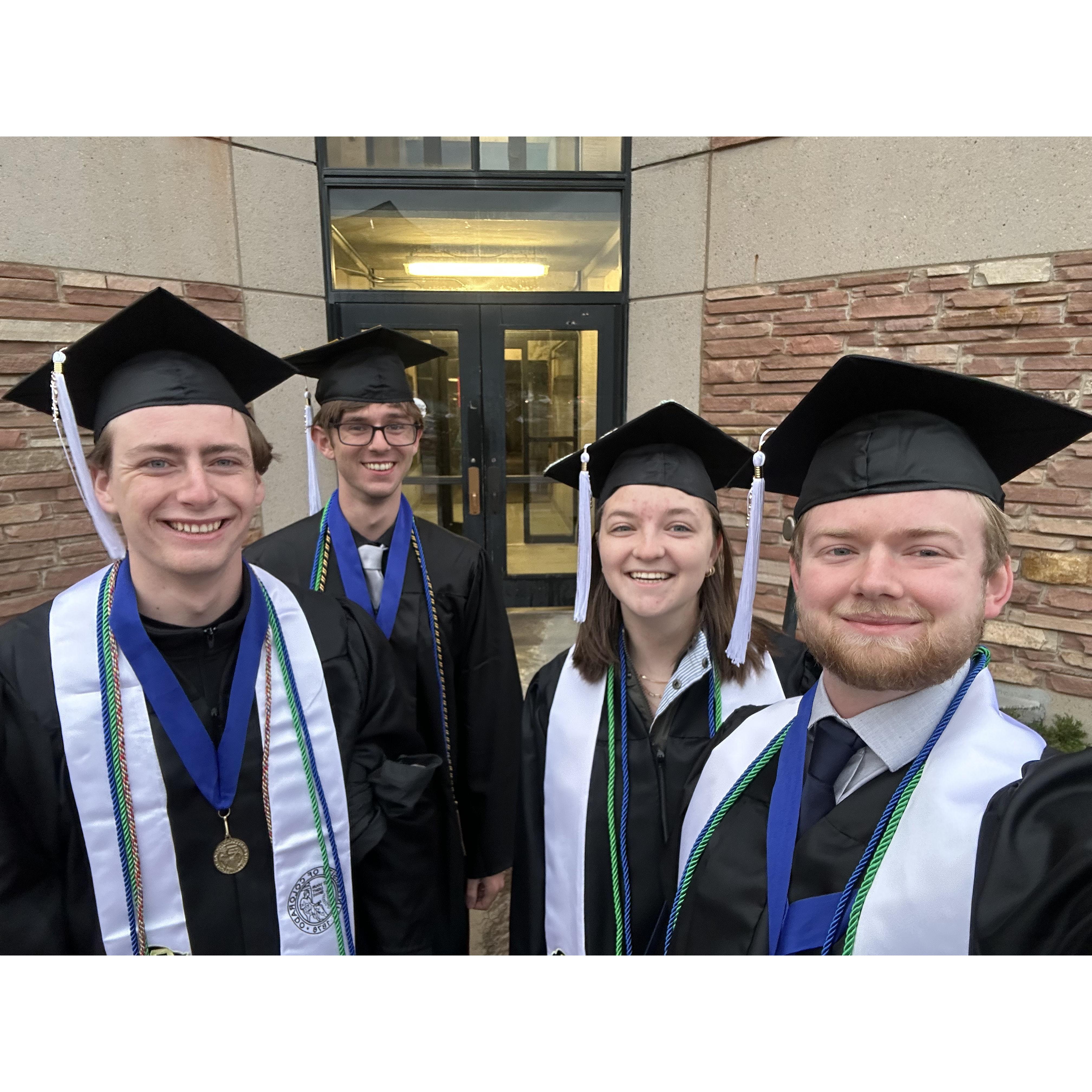 College graduation.