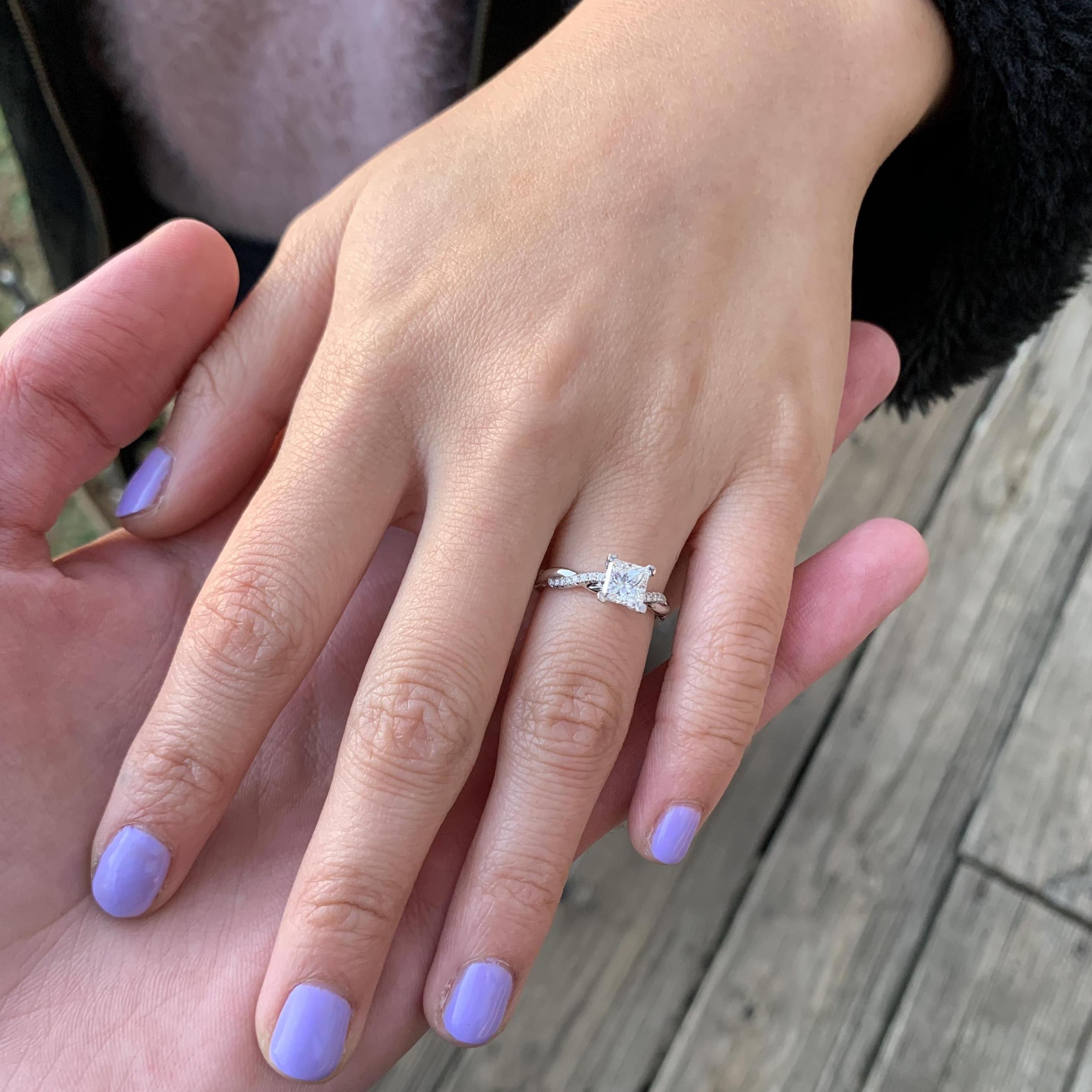12/20/20 - Luke spent tons of hours researching and designing the perfect ring <3