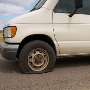 RV Flat Tire :(