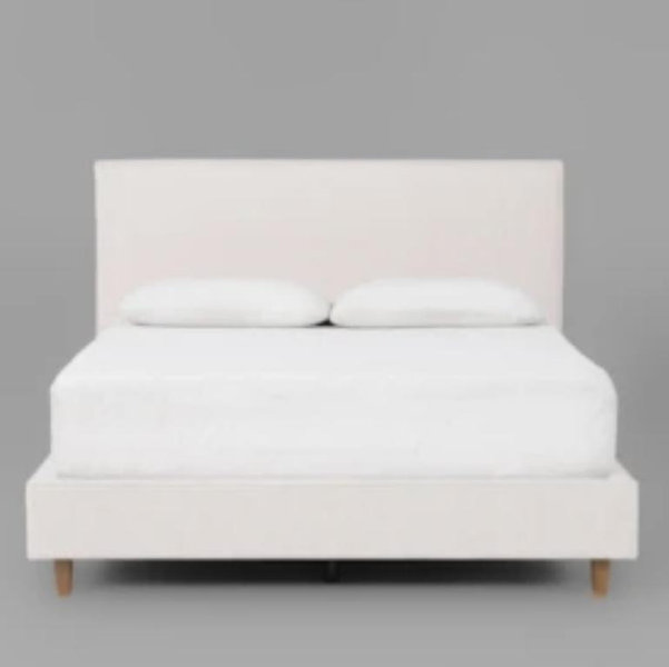 Dean Sand II Queen Upholstered Panel Bed